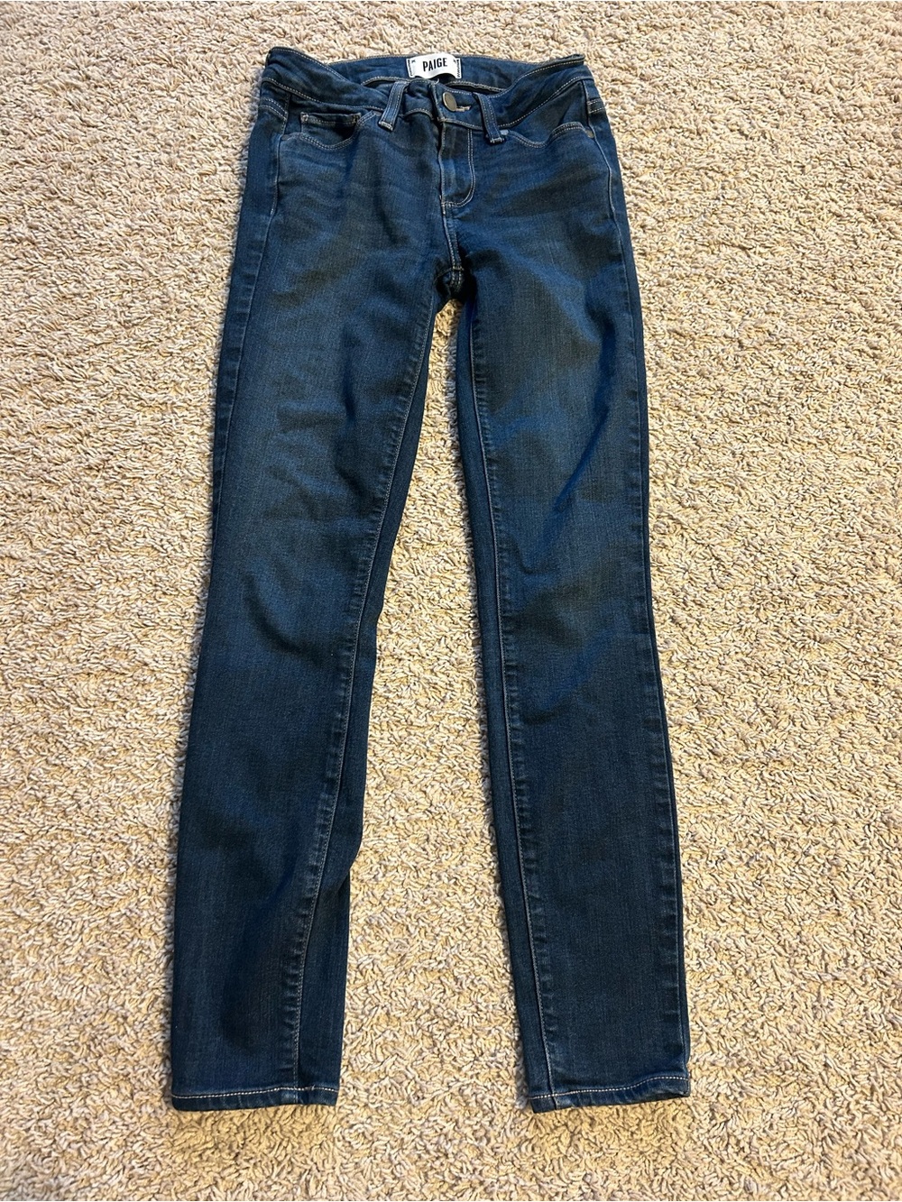 PAIGE Navy Skinny Jeans for Women